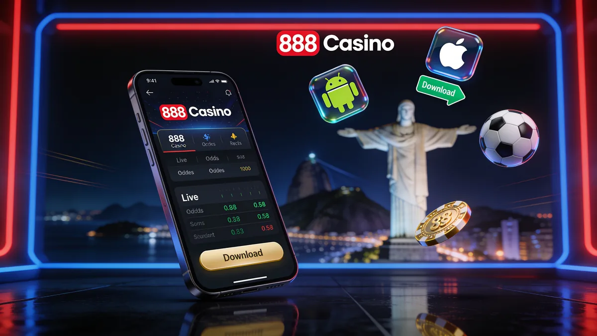 Como Se Cadastrar no Aplicativo 888 Casino para jogadores no Brasil
